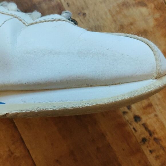 Nike Cortez Sneakers 7Y White Red Blue Retro Unisex - Picture 9 of 12